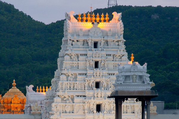 TIRUPATI City Night View at Taruni Tours & Travels
